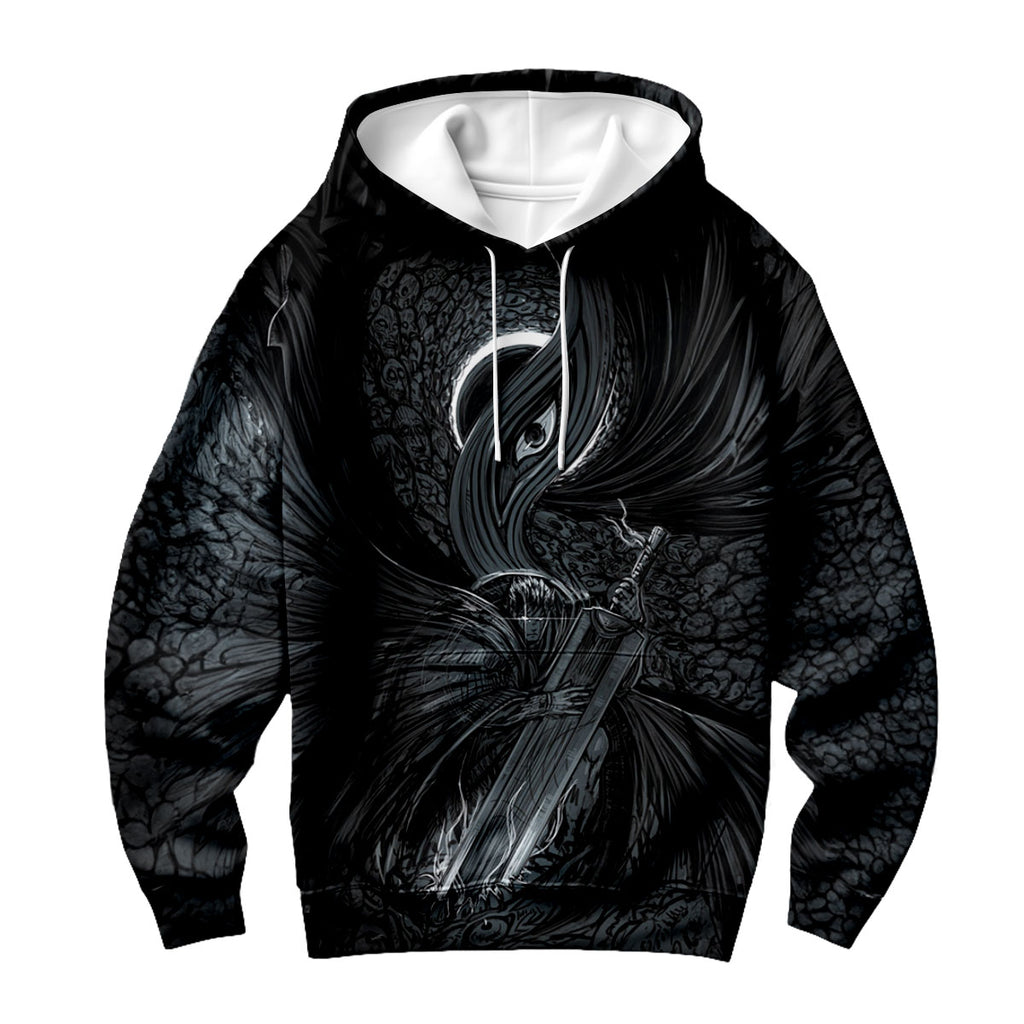 Berserk Guts Dark Aura Battle Anime Apparel