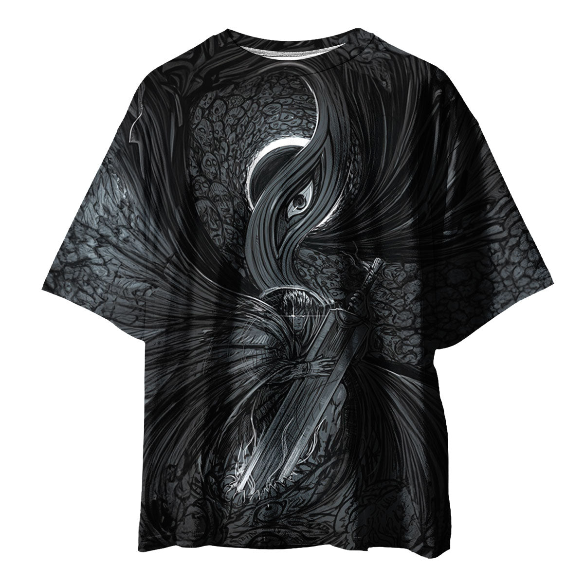 Berserk Guts Dark Aura Battle Anime Apparel