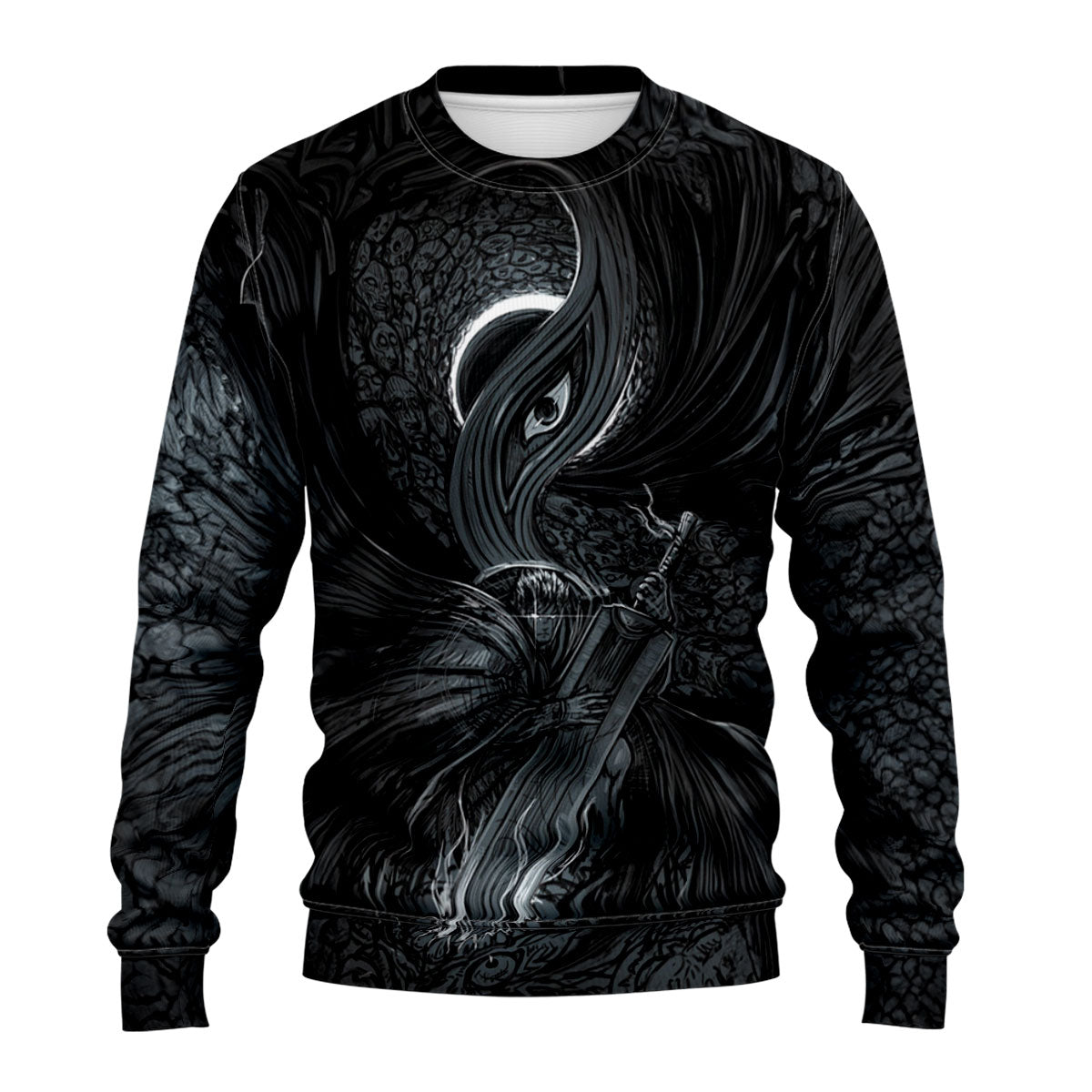 Berserk Guts Dark Aura Battle Anime Apparel