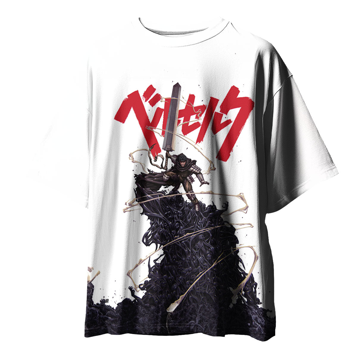 Berserk Guts Dark Matter Stance Anime Apparel