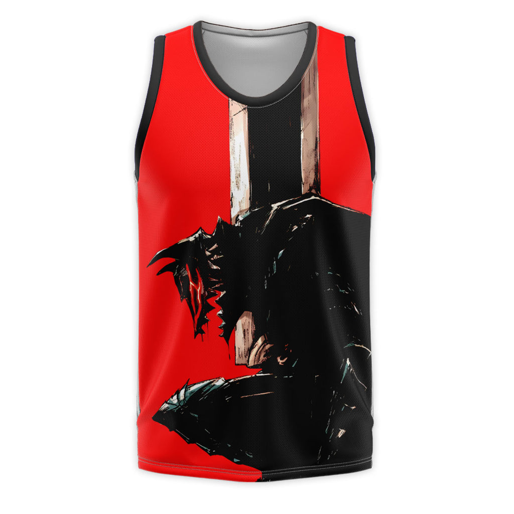 Berserk Guts Dark Swordsman Contemplating Anime Apparel