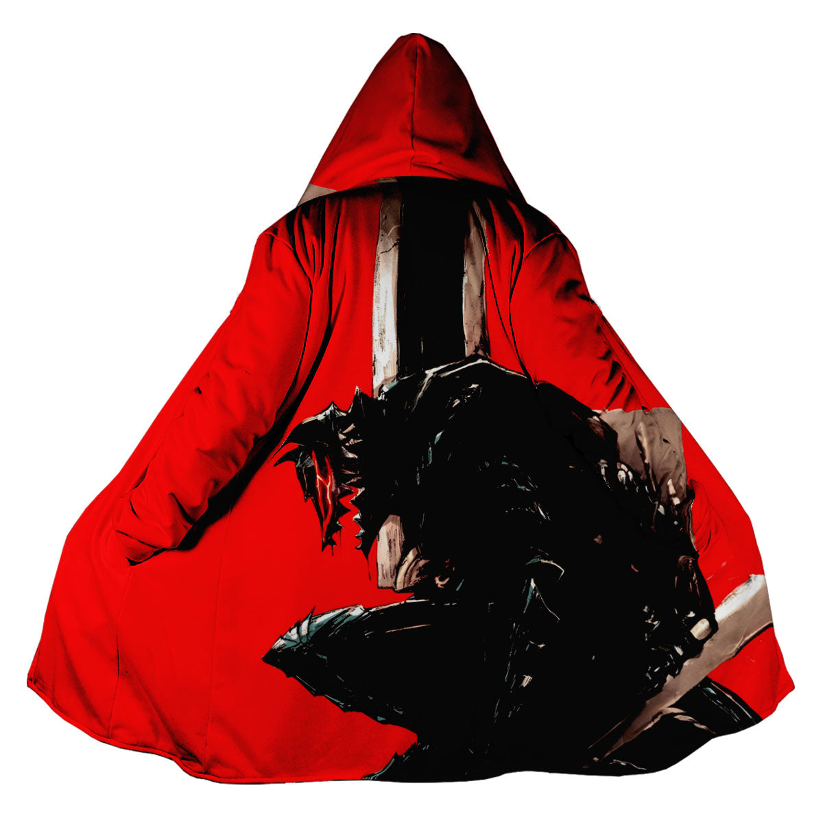 Berserk Guts Dark Swordsman Contemplating Anime Apparel