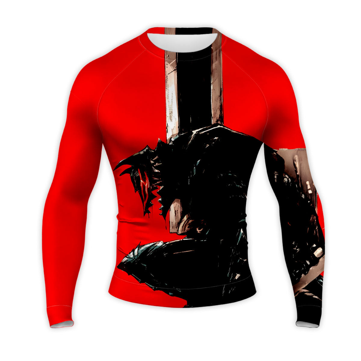 Berserk Guts Dark Swordsman Contemplating Anime Apparel