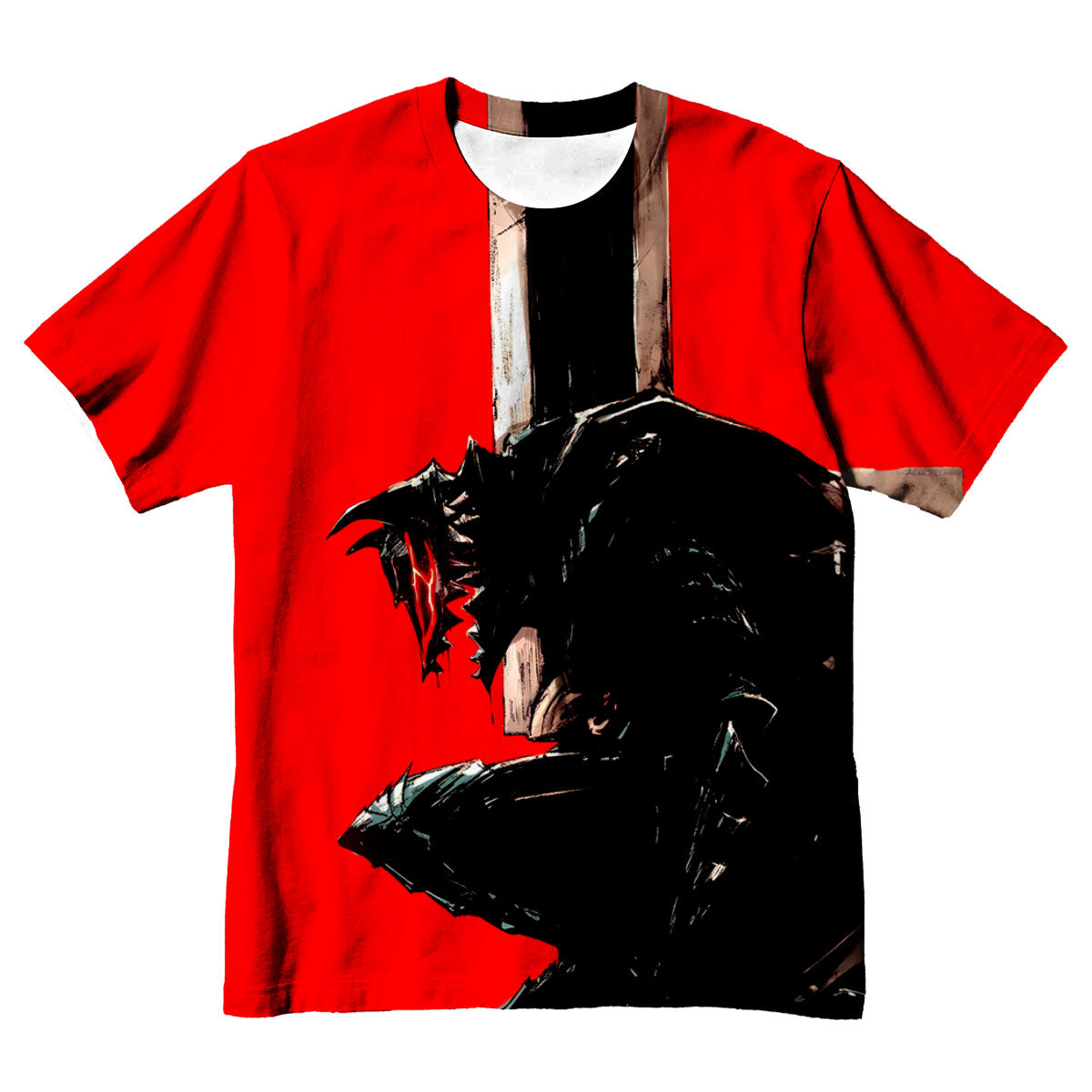 Berserk Guts Dark Swordsman Contemplating Anime Apparel