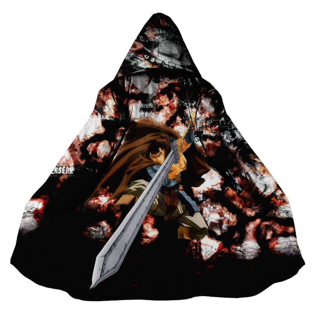 Berserk Guts Defending With Greatsword Anime Apparel