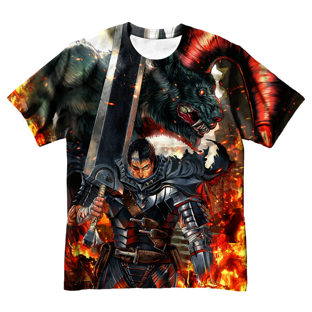 Berserk Guts Demon Beast Anime Apparel