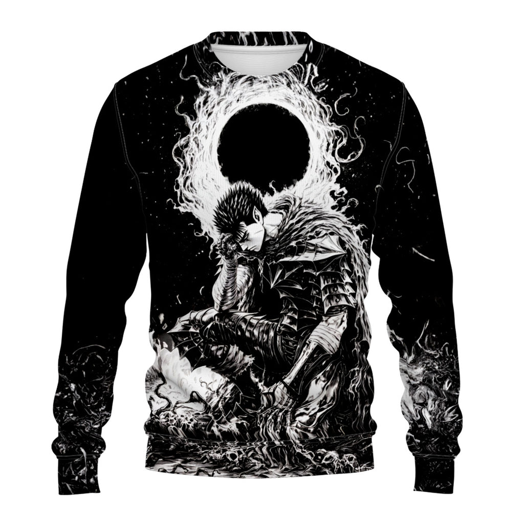 Berserk Guts Eclipse Contemplation Anime Apparel