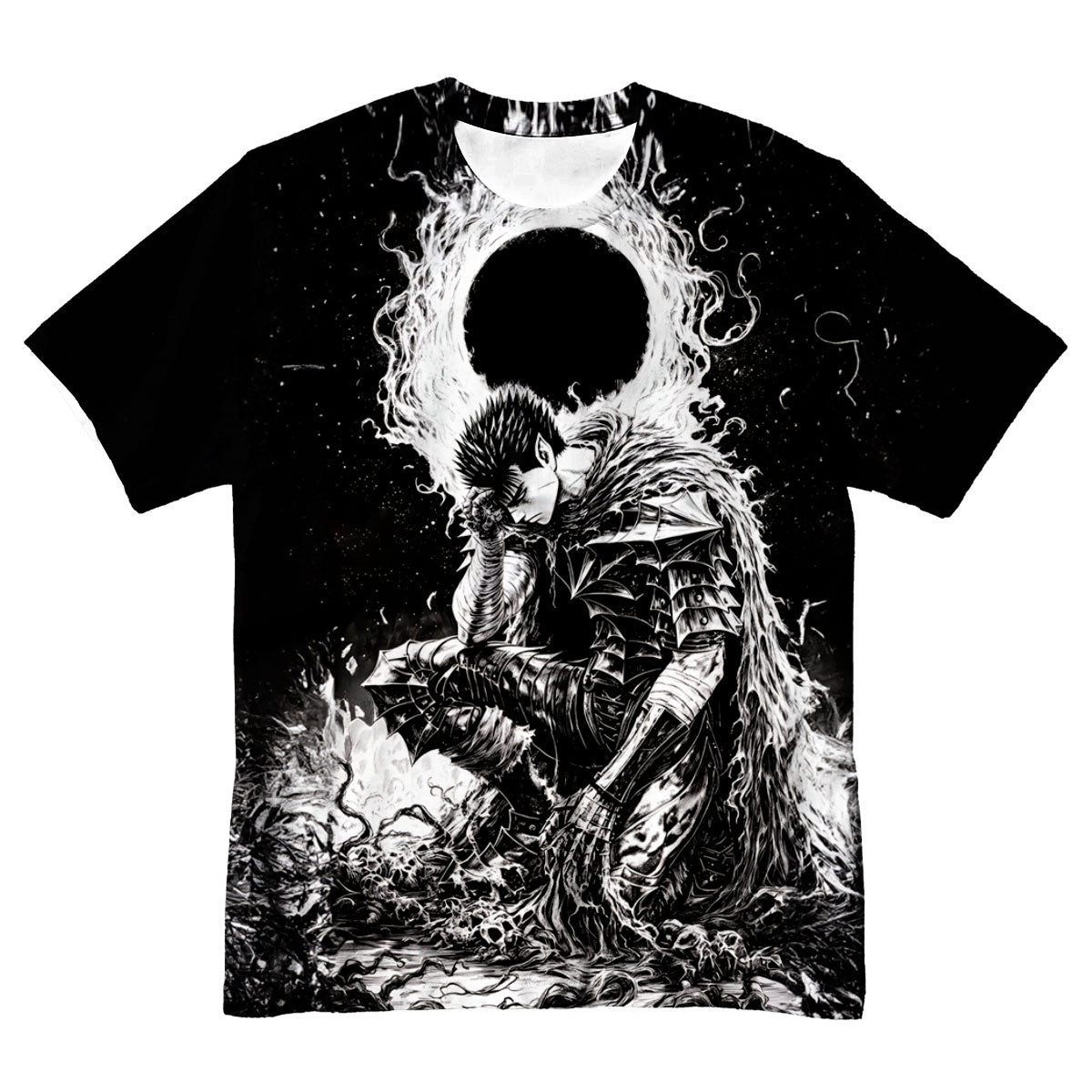 Berserk Guts Eclipse Contemplation Anime Apparel