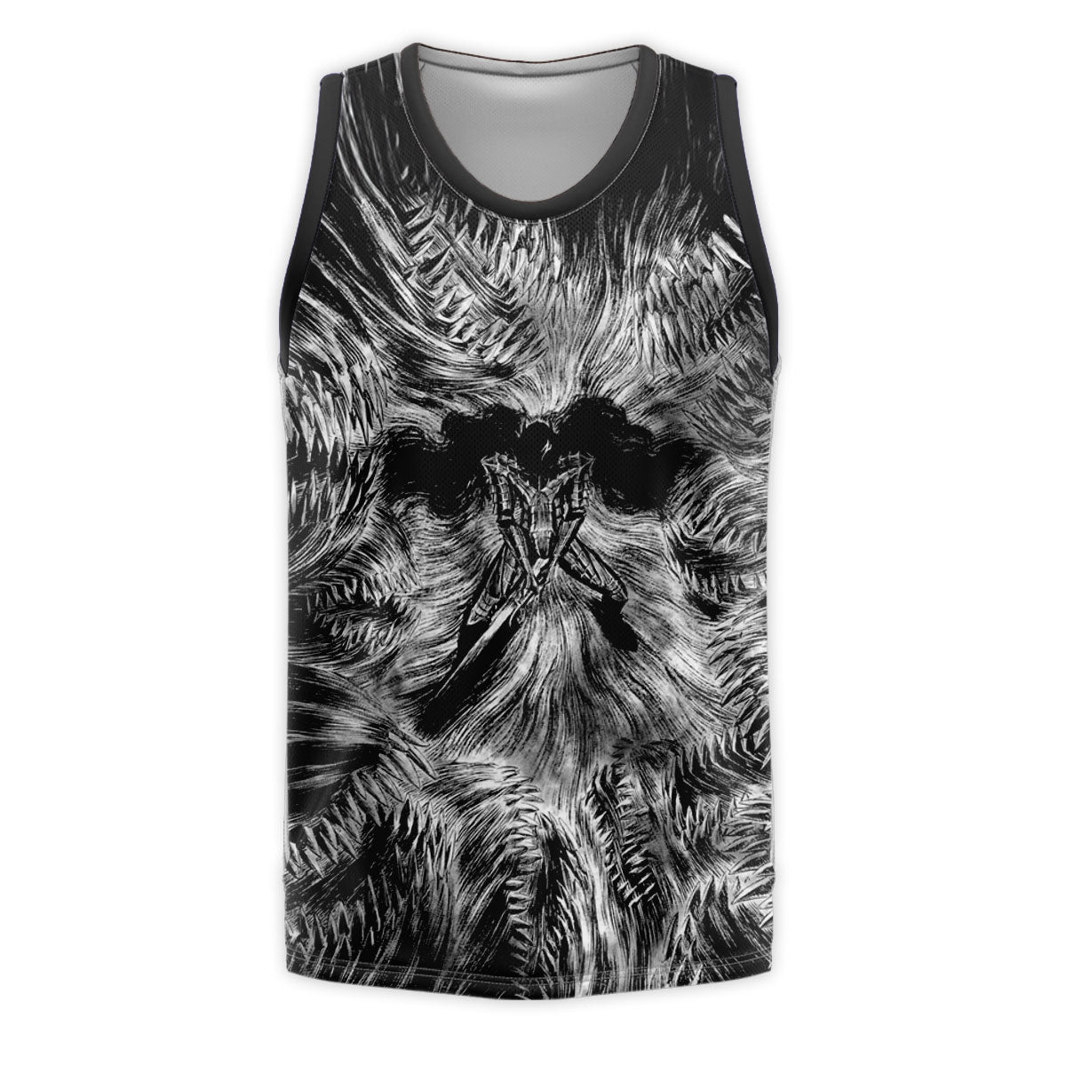 Berserk Guts Engulfed In Darkness Anime Apparel