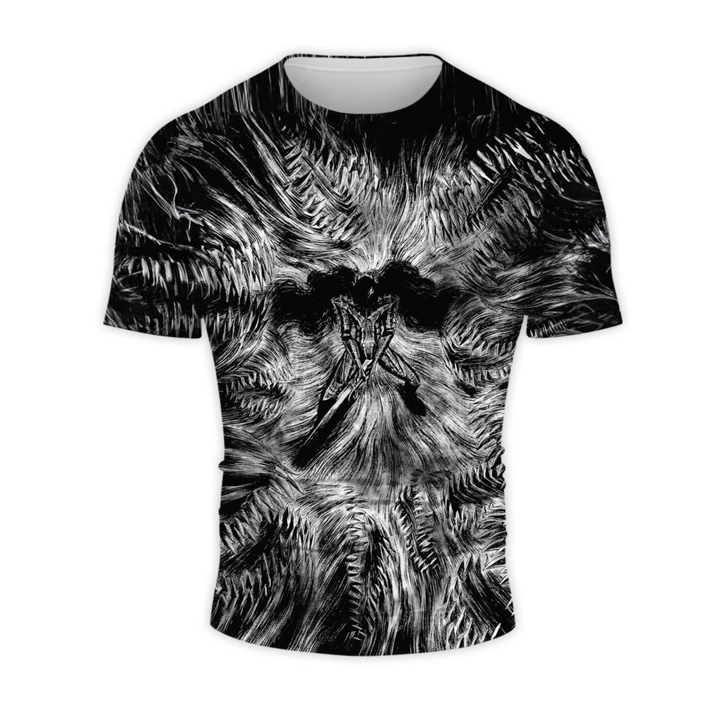 Berserk Guts Engulfed In Darkness Anime Apparel