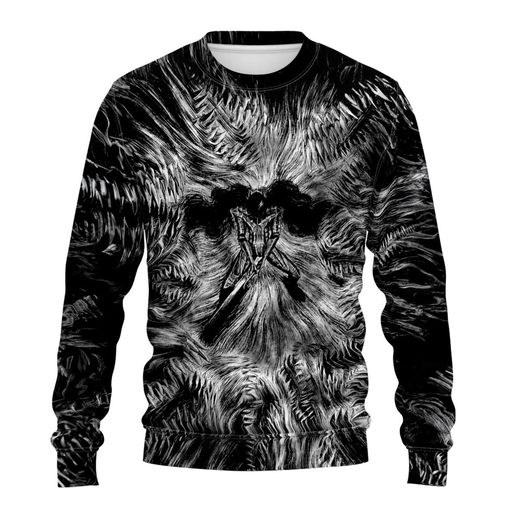 Berserk Guts Engulfed In Darkness Anime Apparel