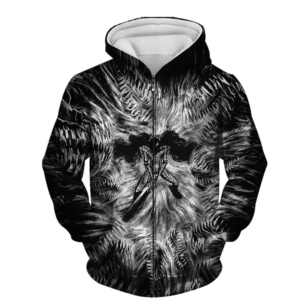 Berserk Guts Engulfed In Darkness Anime Apparel