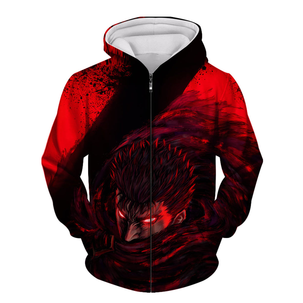 Berserk Guts Ferocious Warrior Anime Apparel
