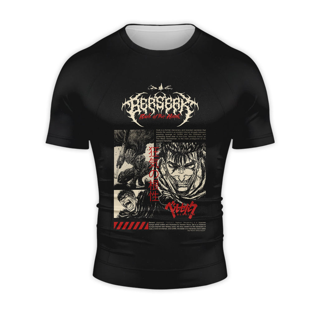 Berserk Guts Fierce Battle Expression Anime Apparel