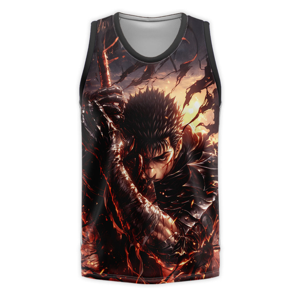 Berserk Guts Fierce Combat Anime Apparel