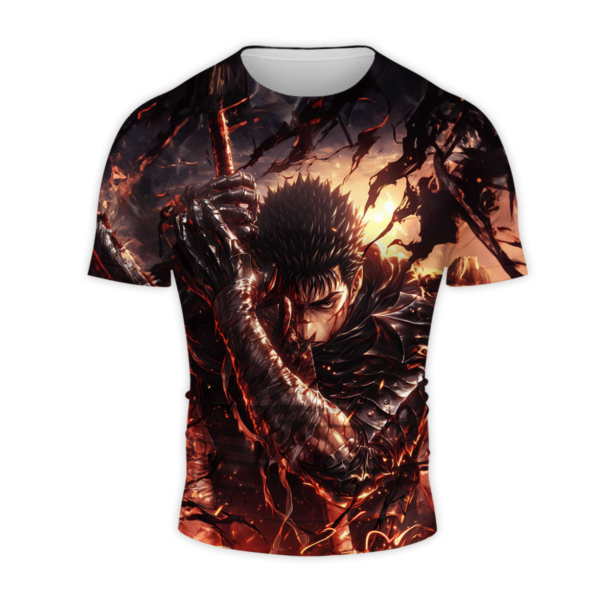 Berserk Guts Fierce Combat Anime Apparel