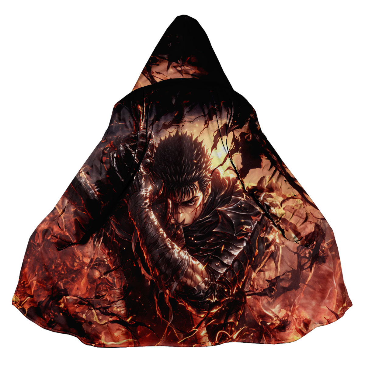 Berserk Guts Fierce Combat Anime Apparel