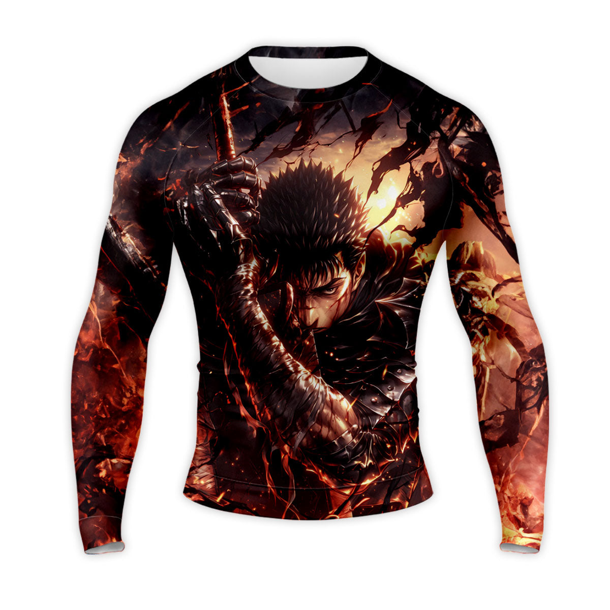 Berserk Guts Fierce Combat Anime Apparel