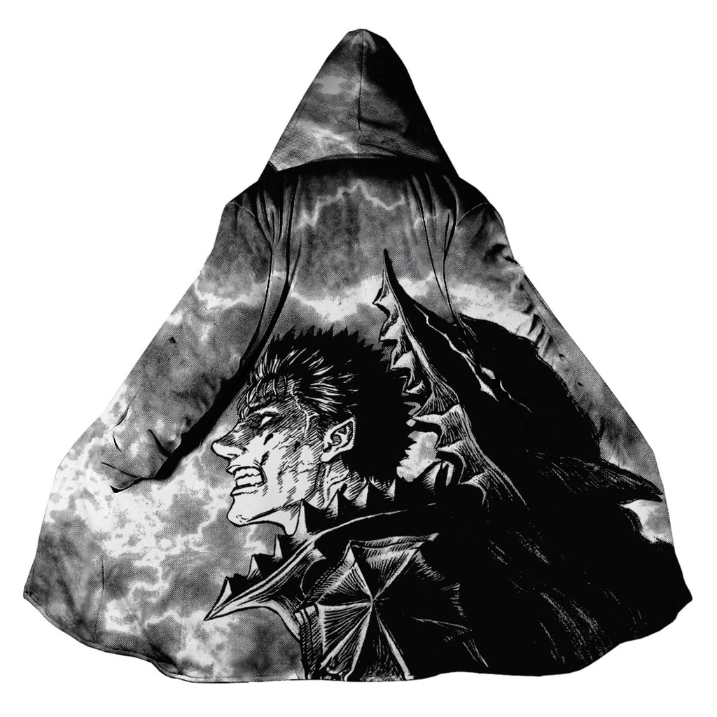 Berserk Guts Fierce Expression Anime Apparel