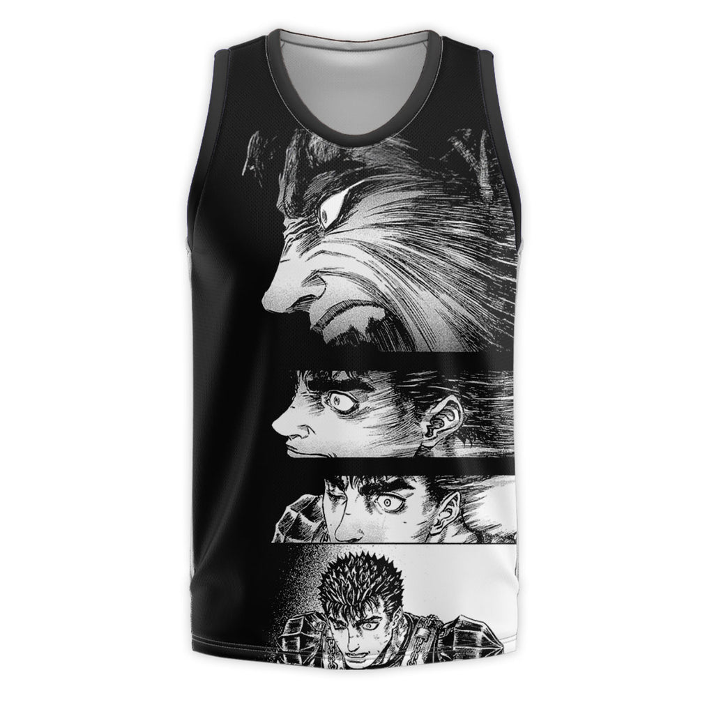 Berserk Guts Fierce Rage Anime Apparel
