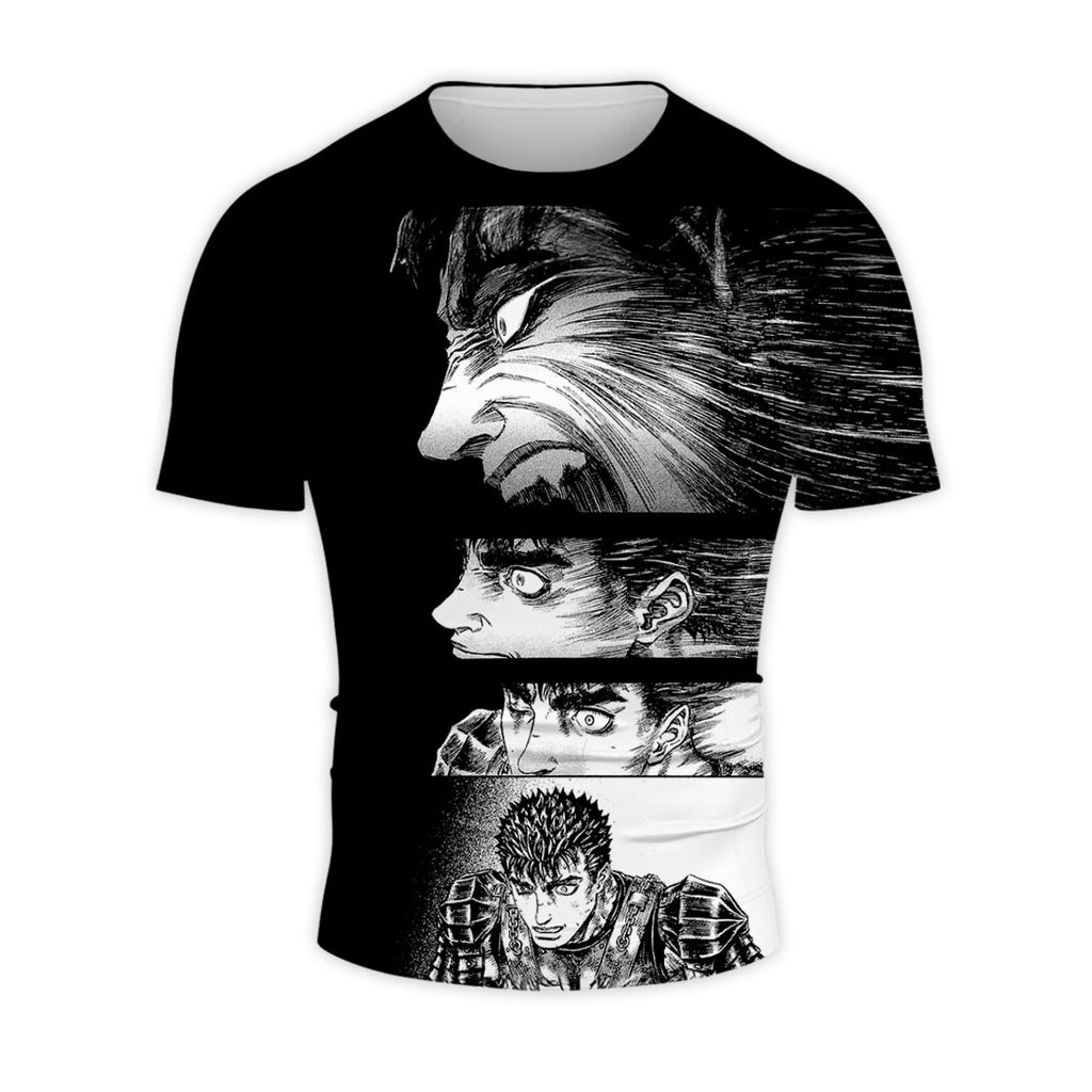 Berserk Guts Fierce Rage Anime Apparel