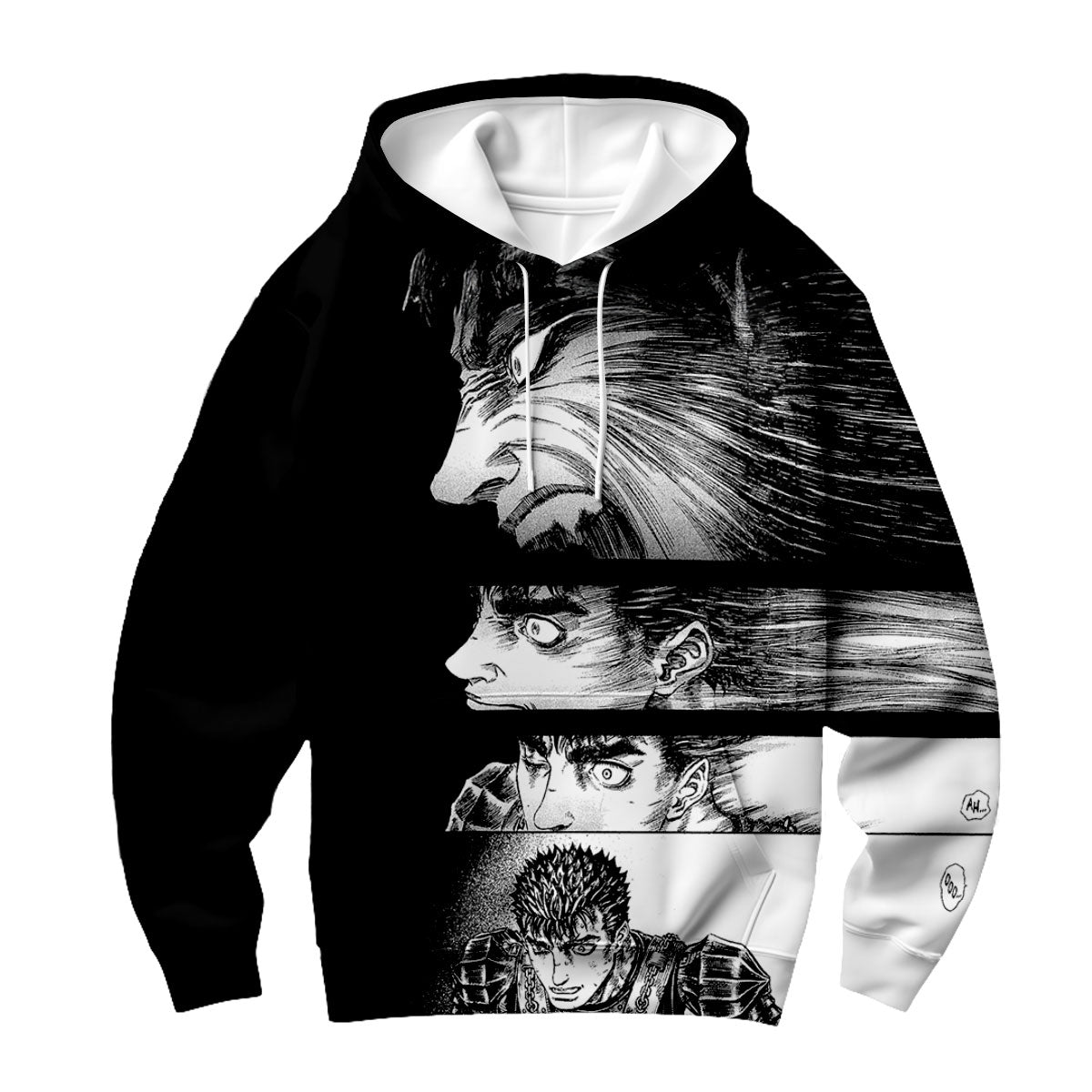 Berserk Guts Fierce Rage Anime Apparel