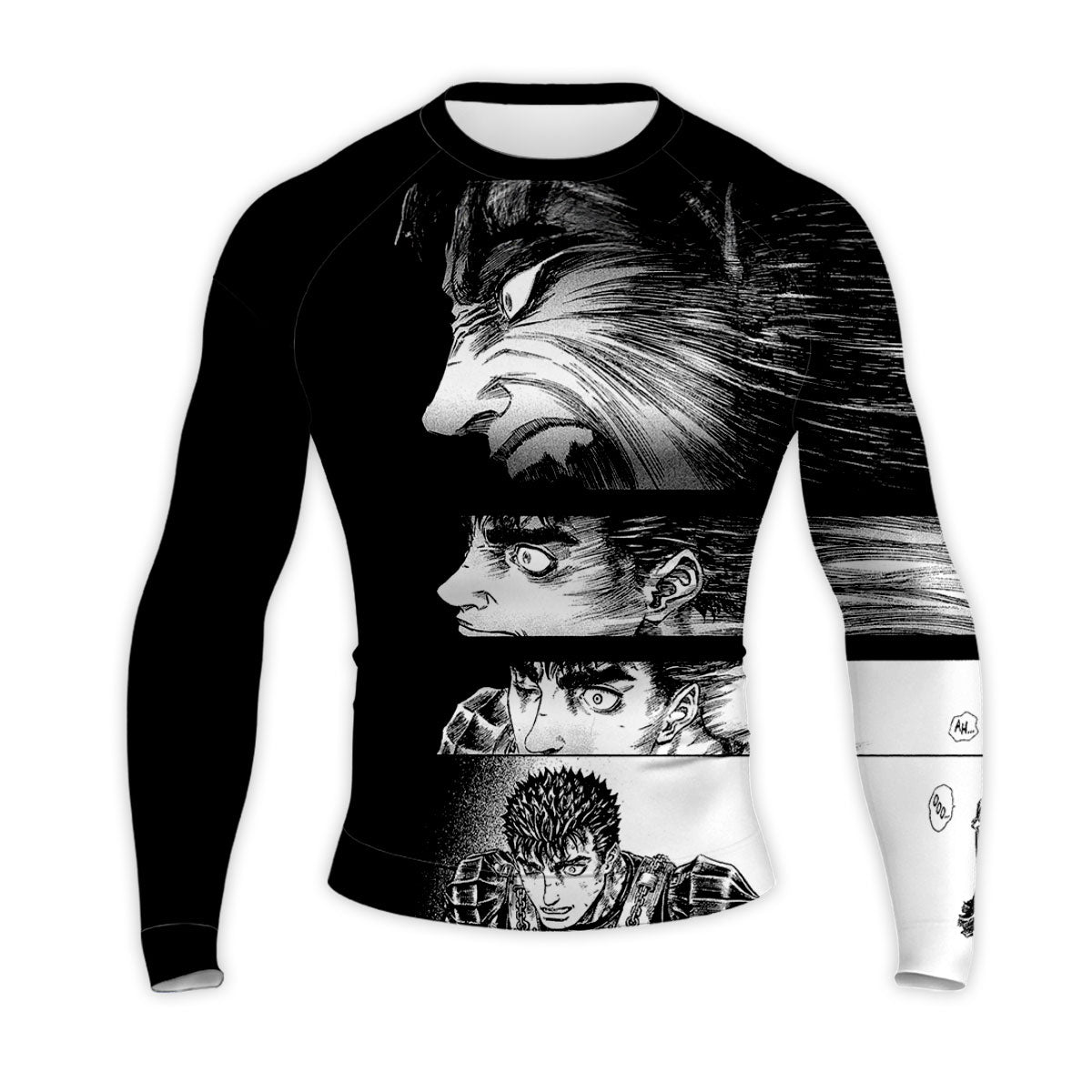 Berserk Guts Fierce Rage Anime Apparel
