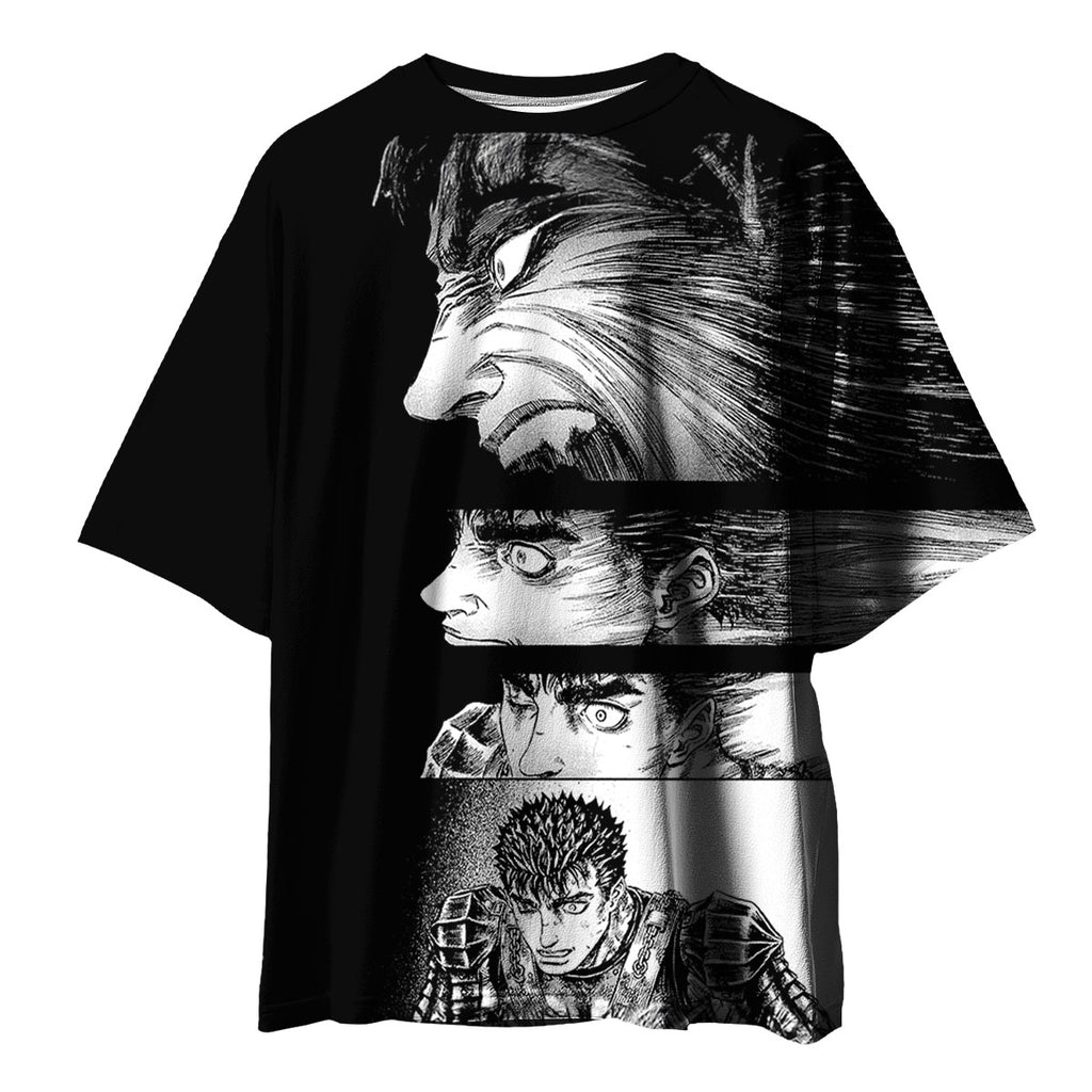 Berserk Guts Fierce Rage Anime Apparel