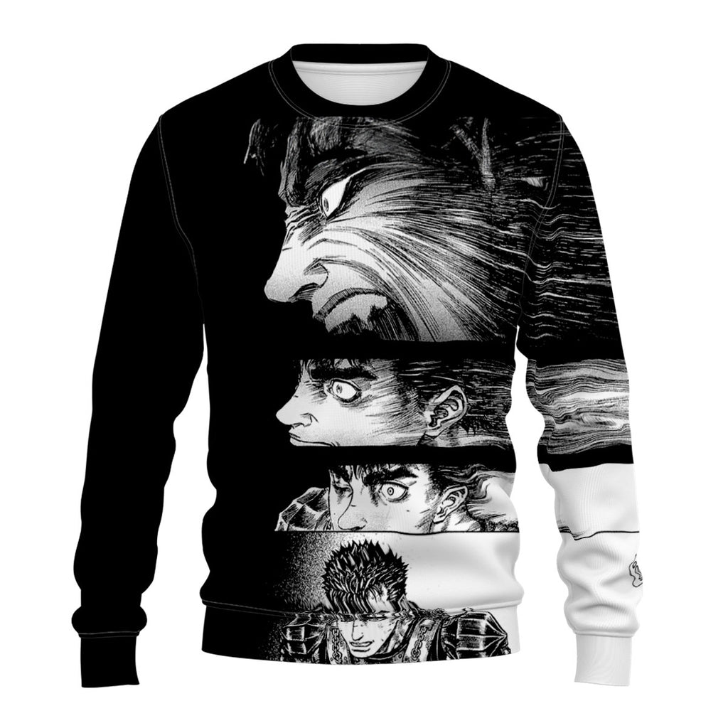 Berserk Guts Fierce Rage Anime Apparel