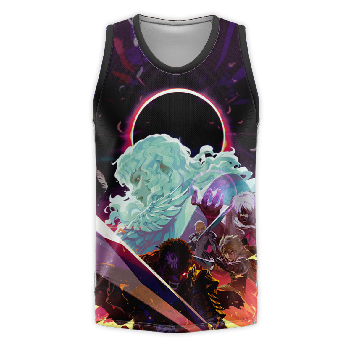 Berserk Guts Fighting Alongside Allies Anime Apparel