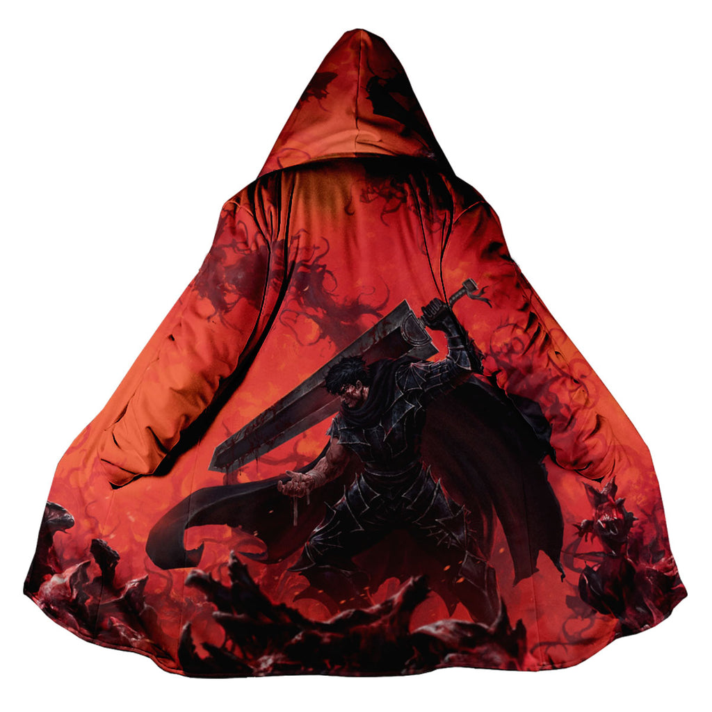 Berserk Guts Fighting Demons Anime Apparel
