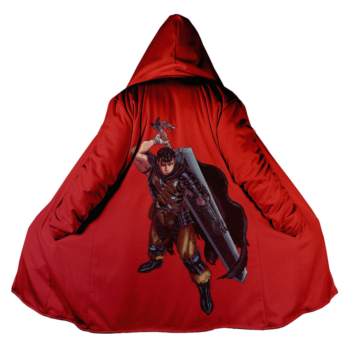 Berserk Guts Giant Sword Warrior Anime Apparel