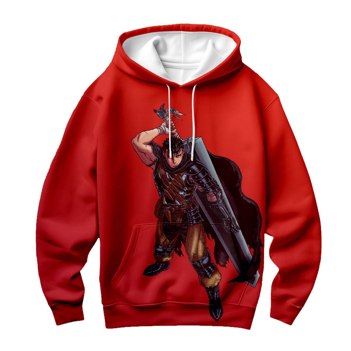 Berserk Guts Giant Sword Warrior Anime Apparel