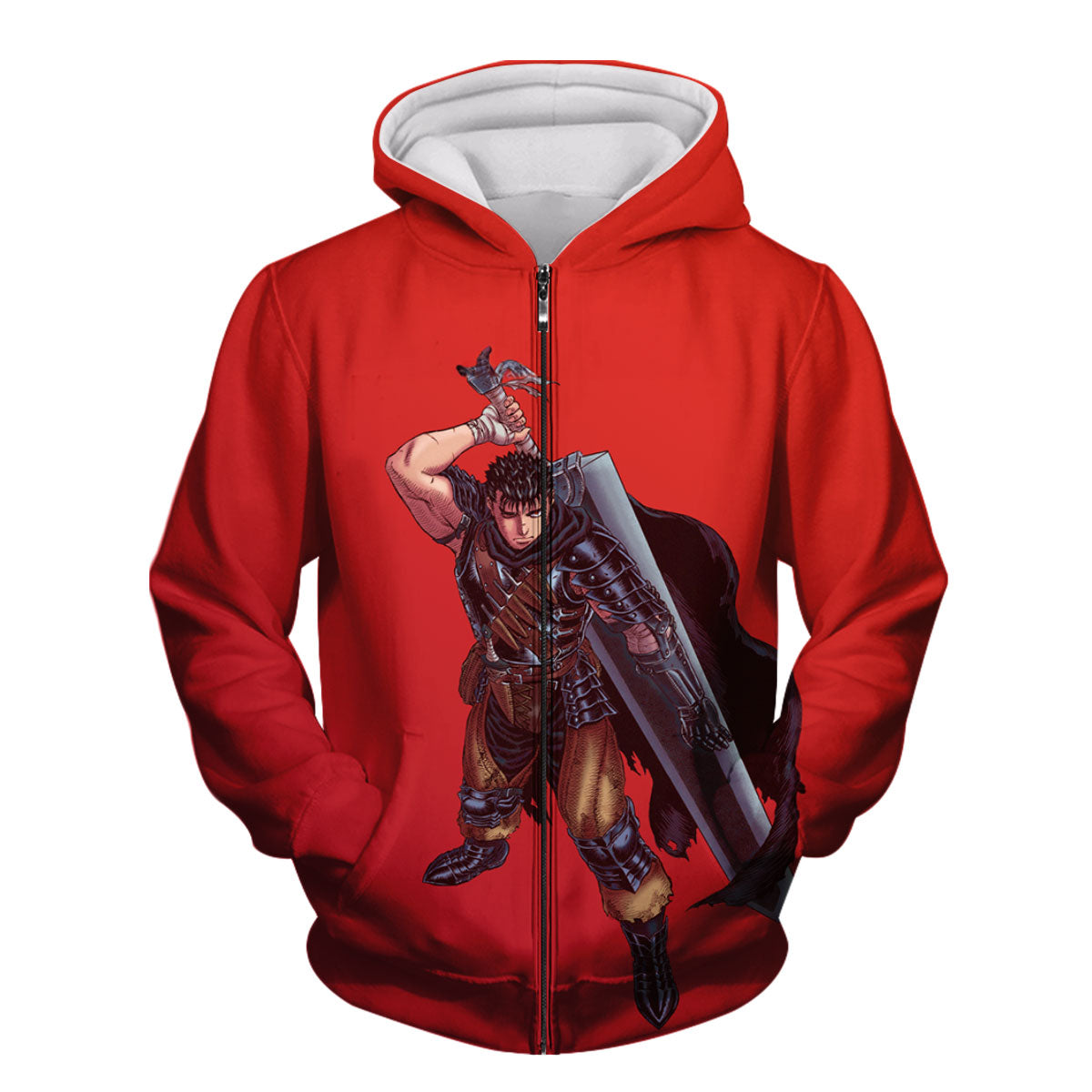 Berserk Guts Giant Sword Warrior Anime Apparel
