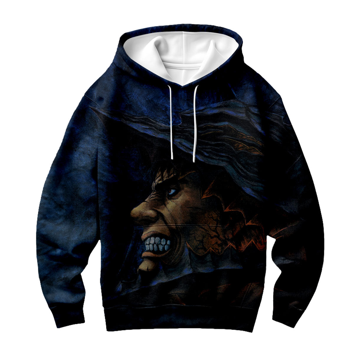 Berserk Guts Glaring In Shadows Anime Apparel