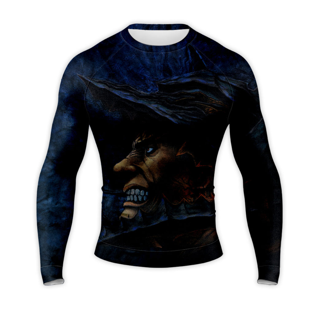 Berserk Guts Glaring In Shadows Anime Apparel
