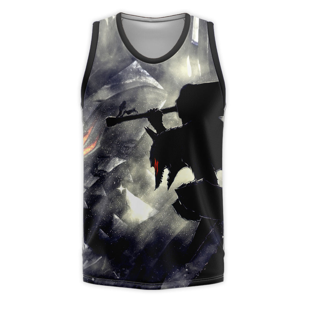 Berserk Guts Greatsword Silhouette Anime Apparel