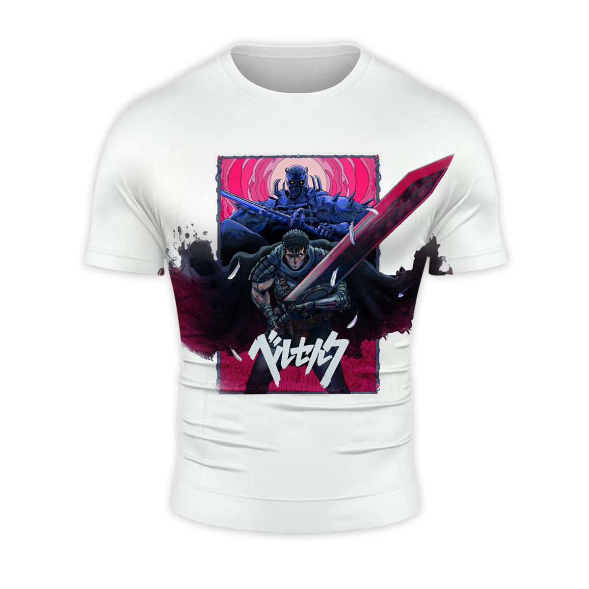 Berserk Guts Greatsword Skull Knight Anime Apparel