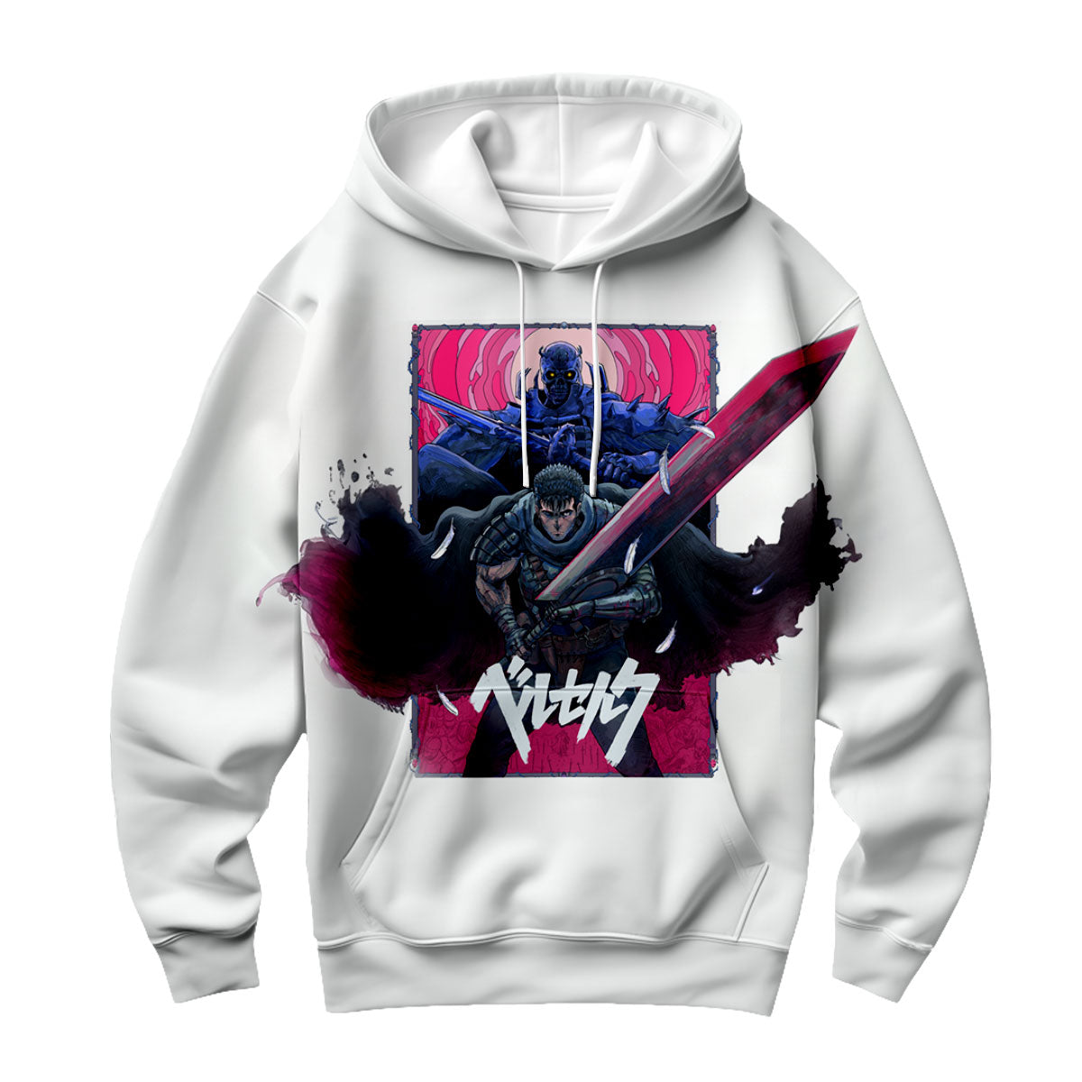 Berserk Guts Greatsword Skull Knight Anime Apparel