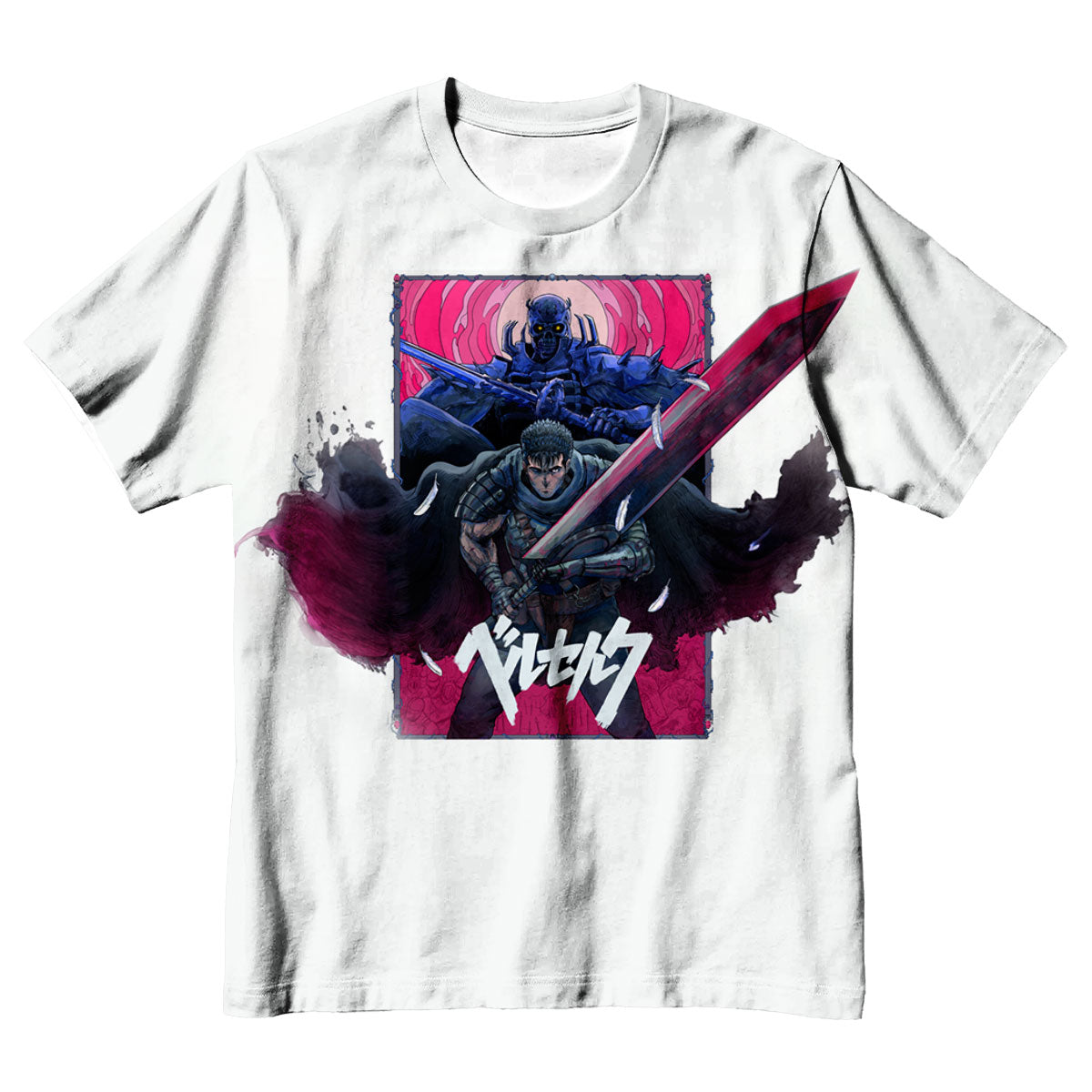 Berserk Guts Greatsword Skull Knight Anime Apparel