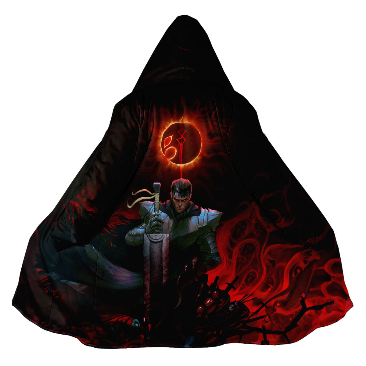 Berserk Guts Greatsword Stern Stance Anime Apparel