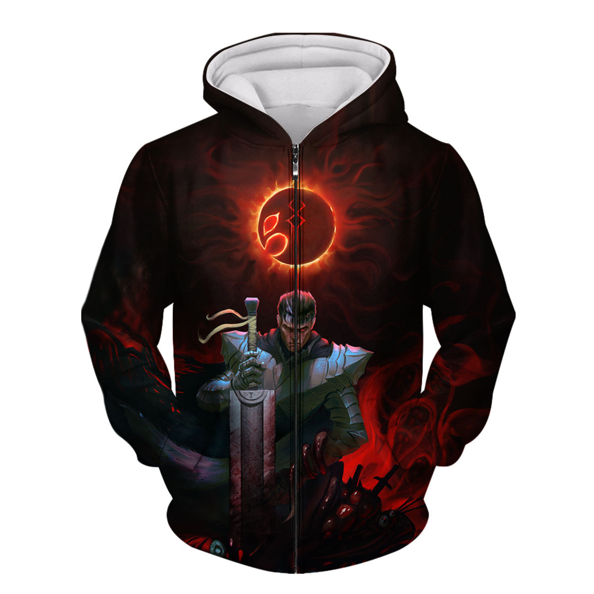 Berserk Guts Greatsword Stern Stance Anime Apparel