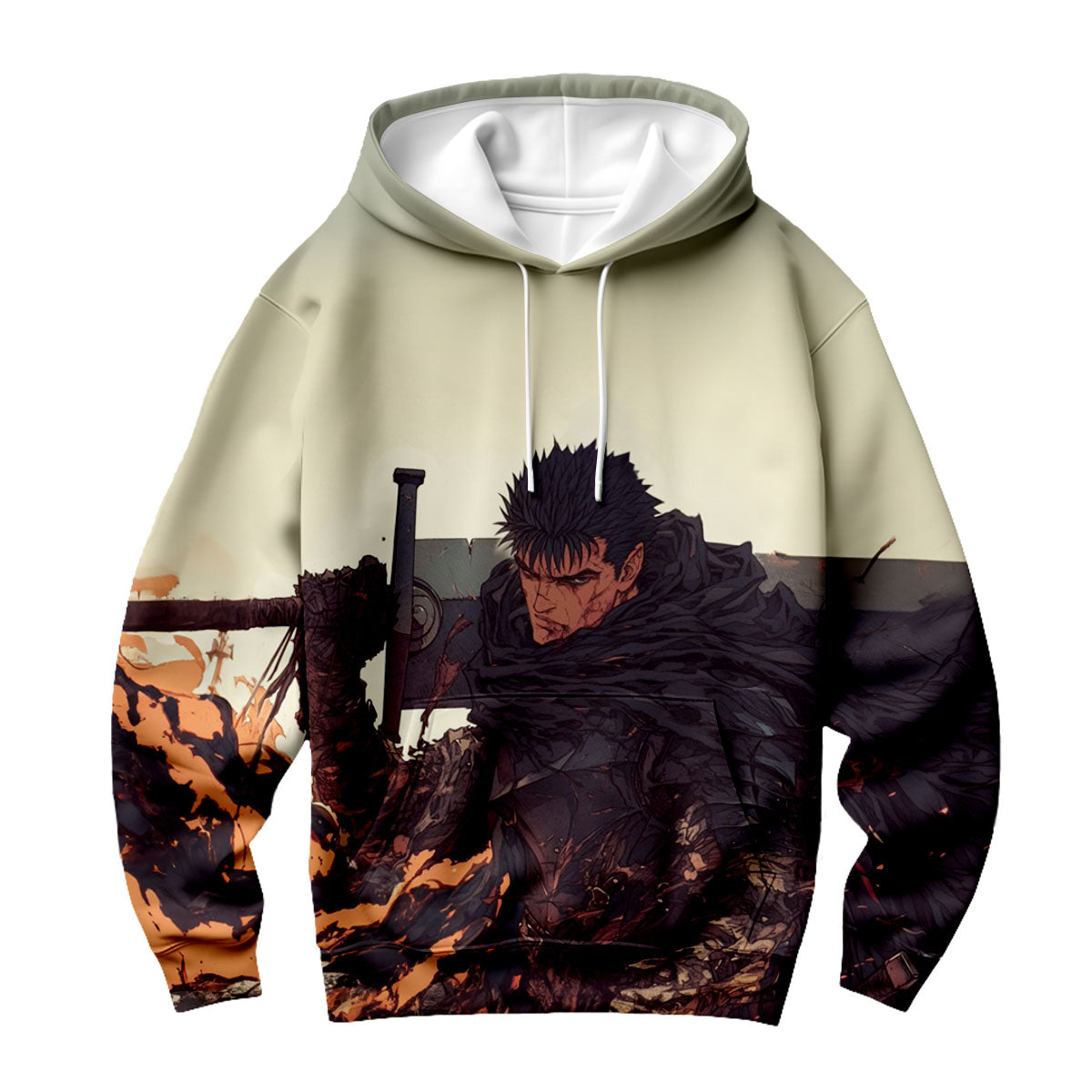Berserk Guts Greatsword Waiting Anime Apparel