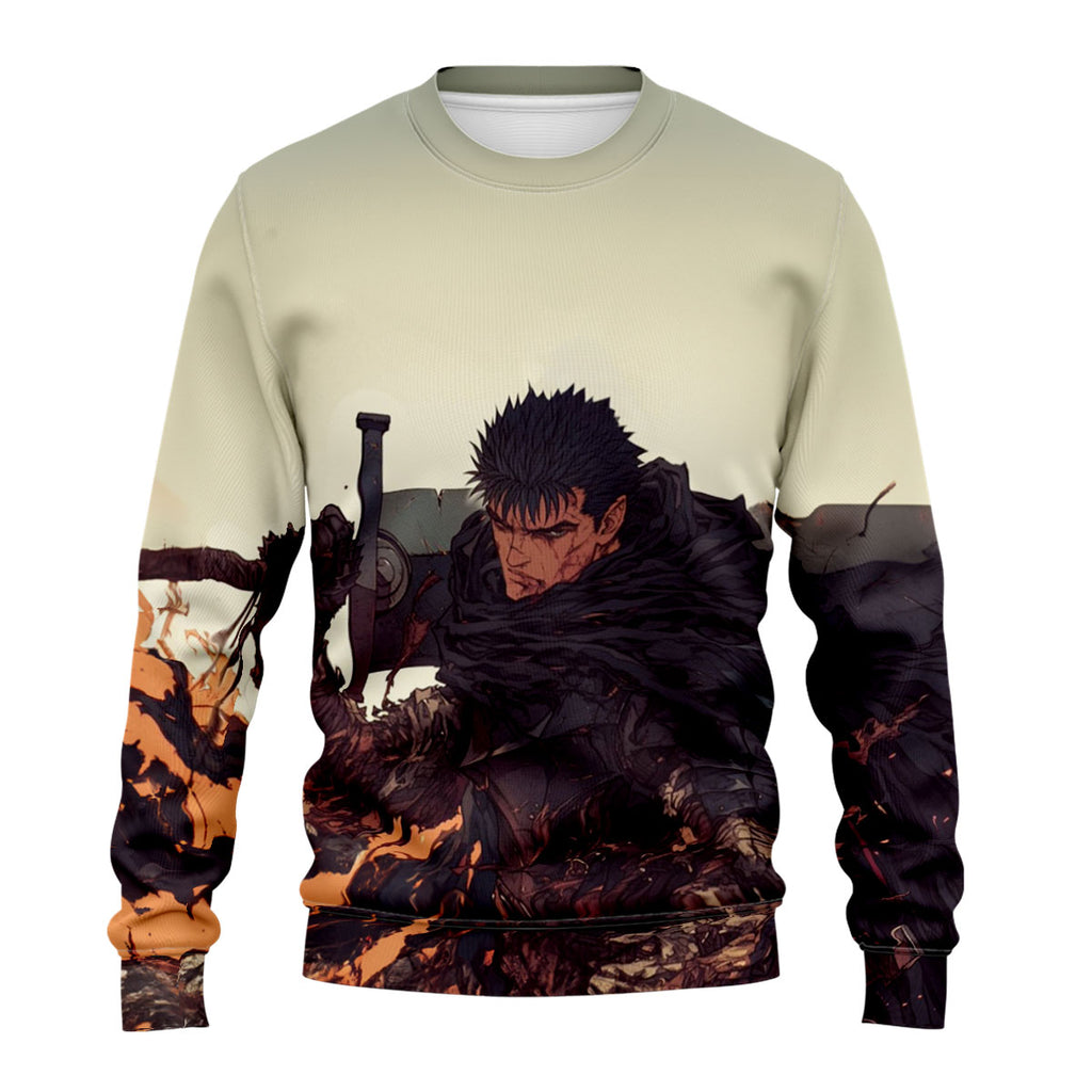 Berserk Guts Greatsword Waiting Anime Apparel