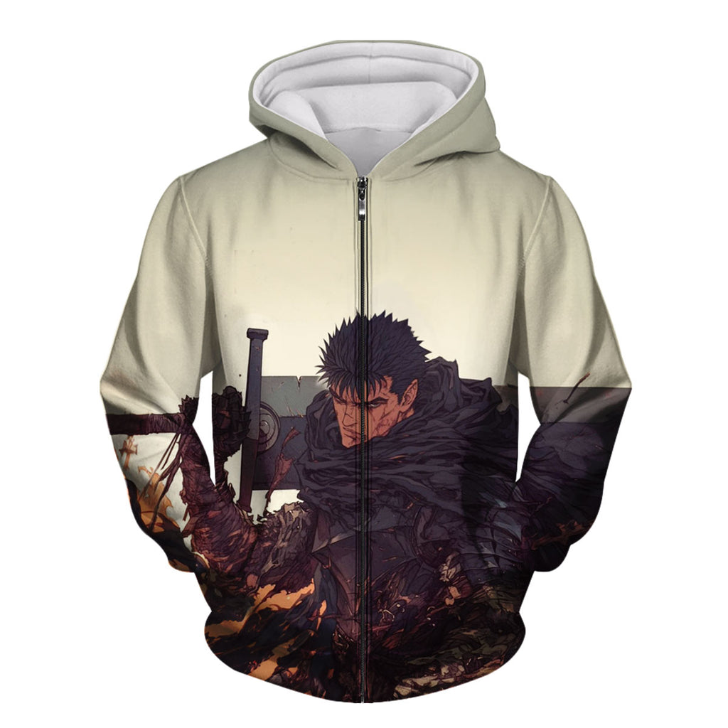 Berserk Guts Greatsword Waiting Anime Apparel
