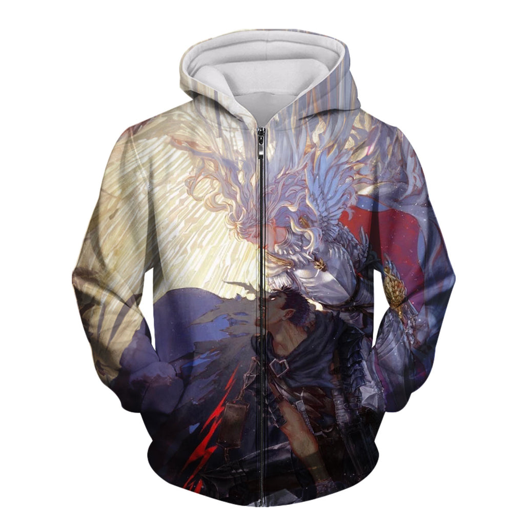 Berserk Guts Griffith Dramatic Clash Anime Apparel