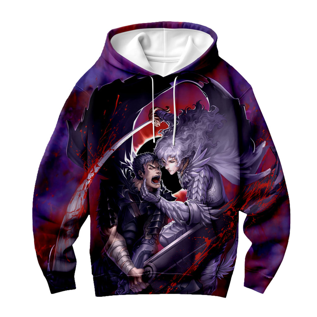 Berserk Guts Griffith Fierce Clash Anime Apparel
