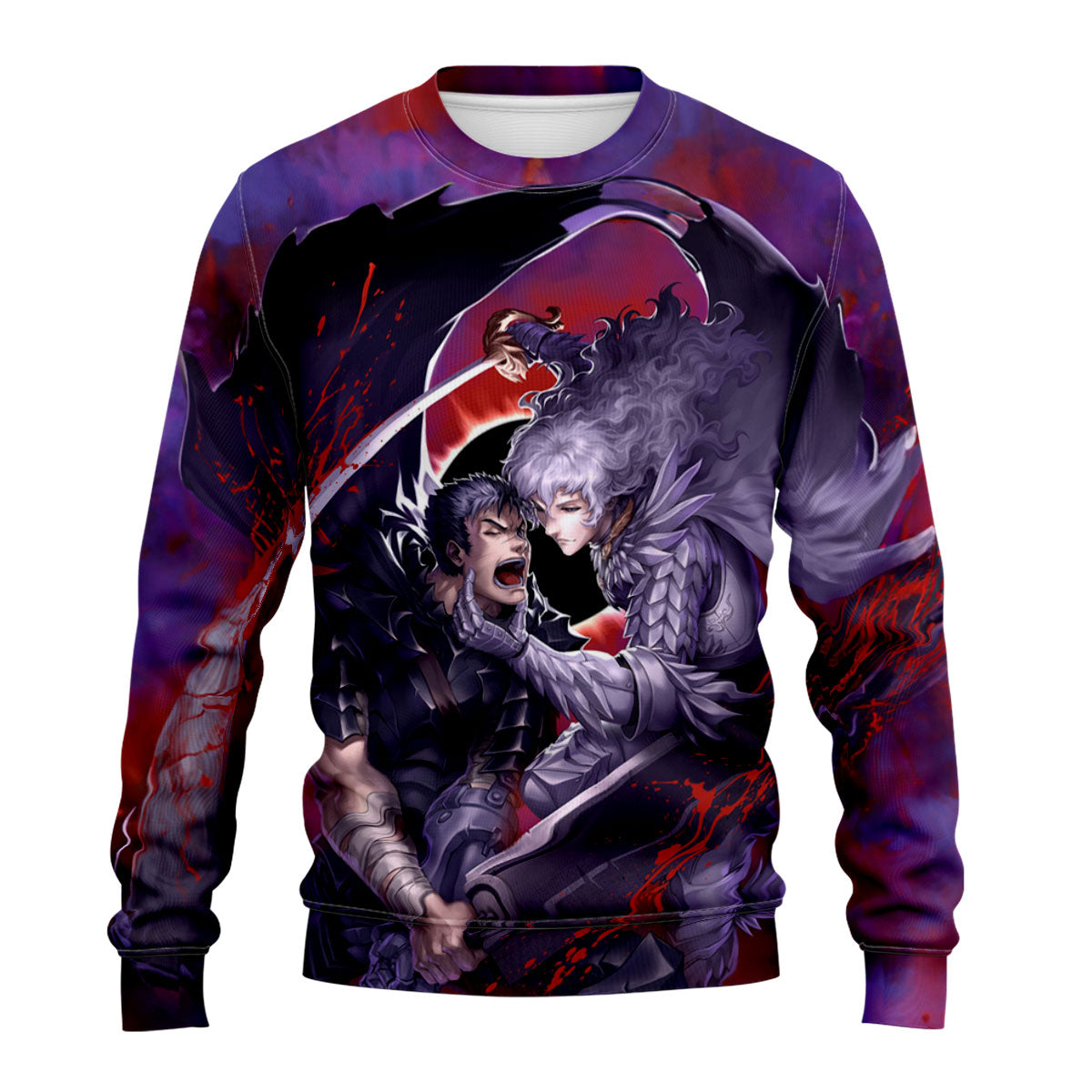 Berserk Guts Griffith Fierce Clash Anime Apparel