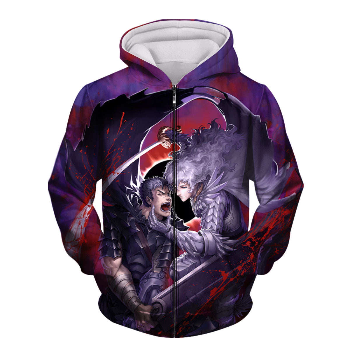 Berserk Guts Griffith Fierce Clash Anime Apparel