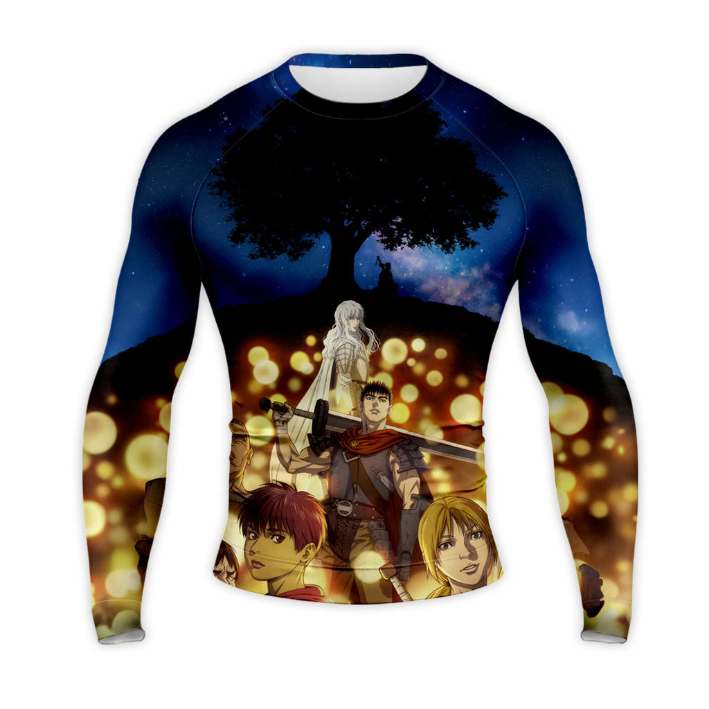 Berserk Guts Group Under Tree Anime Apparel